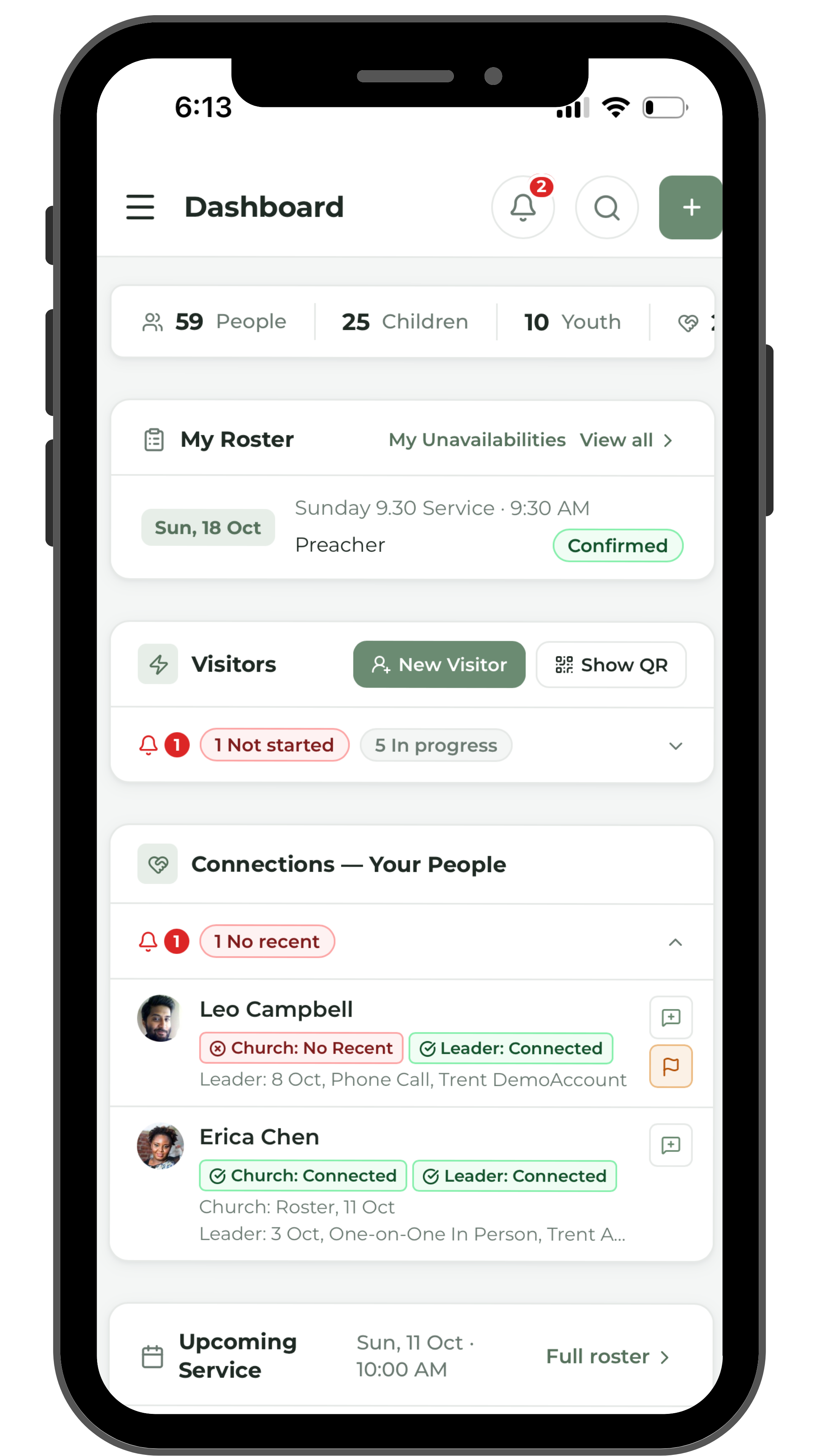 Grex on a phone, second view
